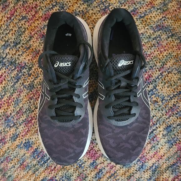 Asics Shoes Womens 7.5 Gel‎ Excite 8 Running Sneakers 1012B085 Black & .Purple - Picture 6 of 8